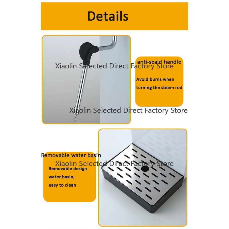 Coffee Tea Equipment - Espumador de Leche Comercial a Vapor