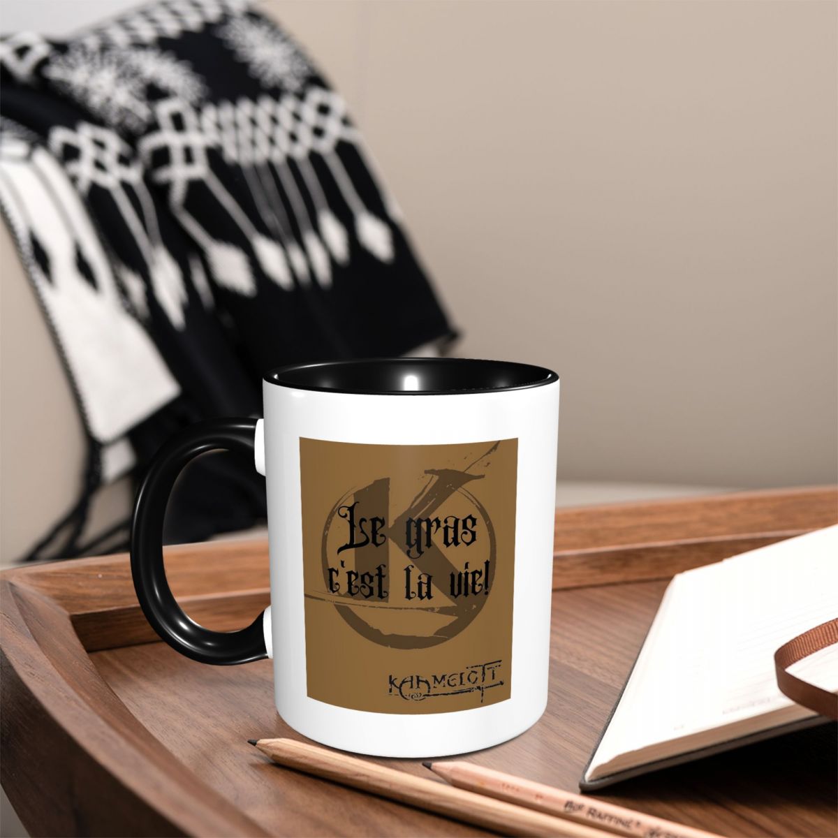 Coffee And Tea Quotes Funny - Cita de Kaamelott The Fat! Taza
