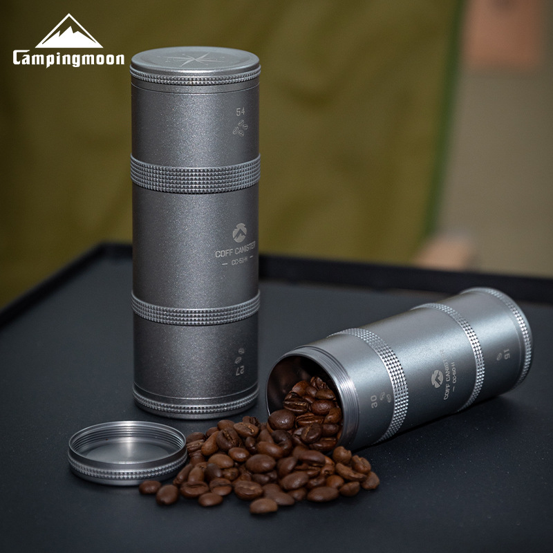 Coffee Tea Equipment - CAMPINGMOON, 1 Uds., lata de granos
