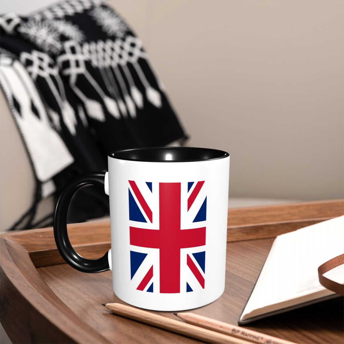 Coffee Tea Unit - Taza con bandera del Reino Unido,