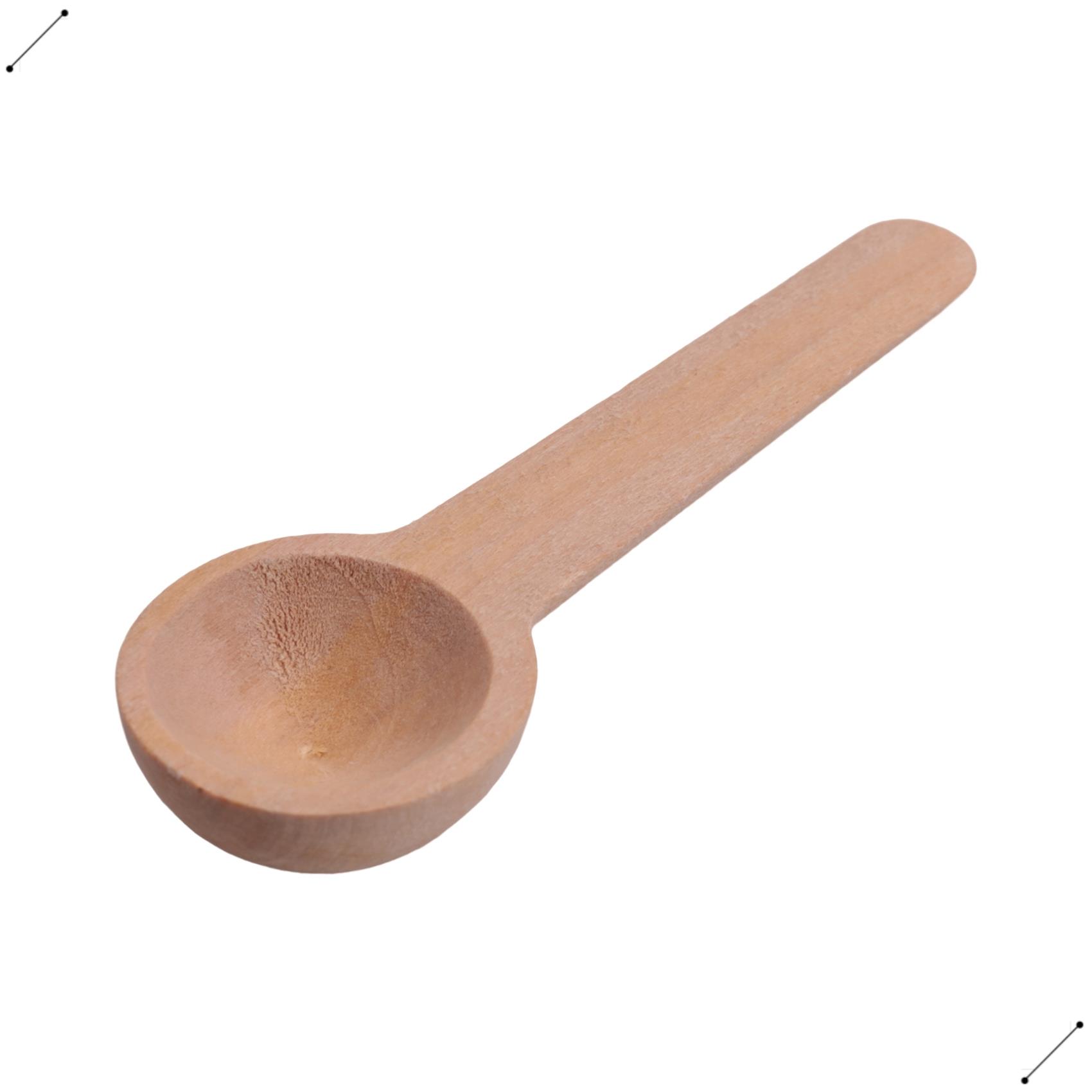 Coffee Tea Equipment - 100 piezas Mini cucharas de madera