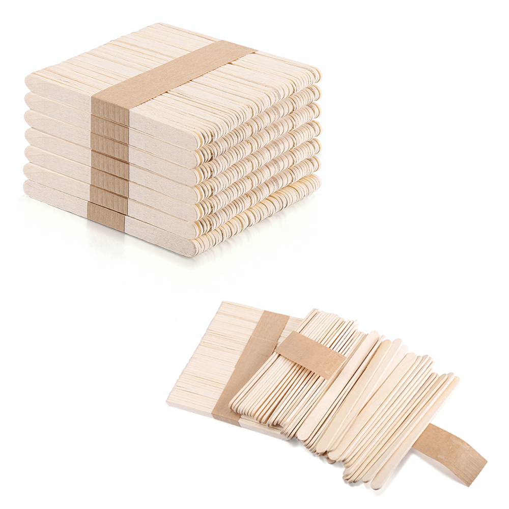 Coffee Tea Equipment - Varitas de madera para hacer helados,