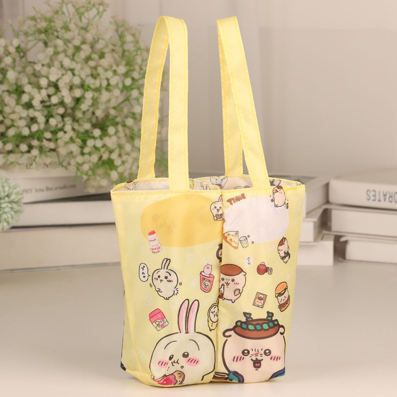 Coffee Tea Holders - Bolsa Plegable para Vasos Chiikawa Usagi,