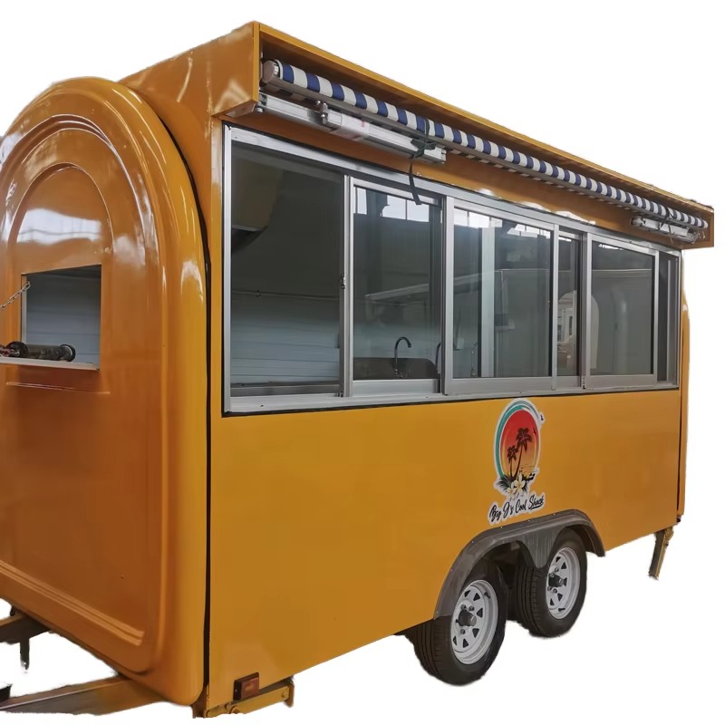 NUEVO Remolque de Comida Móvil - Coffee Tea Vendor reseña y precio