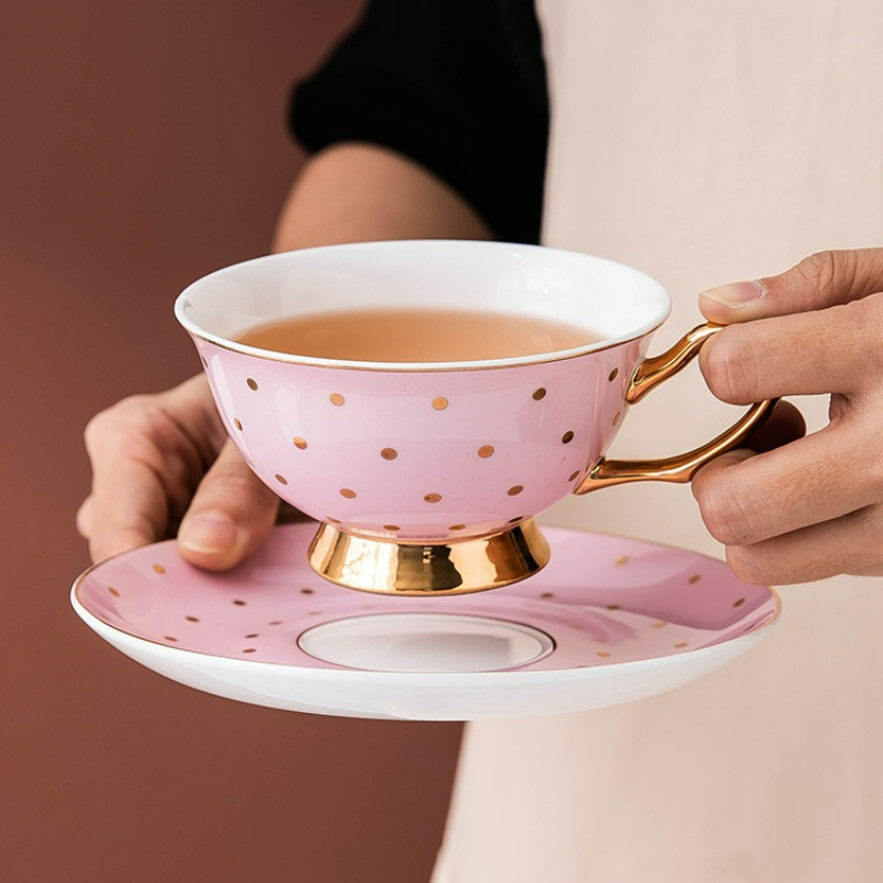 Tazas de Café de Cerámica Rosa - Coffee Tea Home reseña y precio