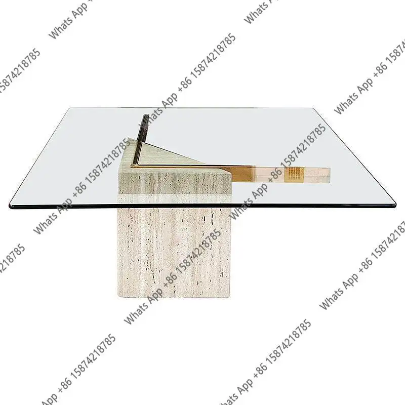 Mesa de Centro de Travertino N - Coffee Tea Unit reseña y precio