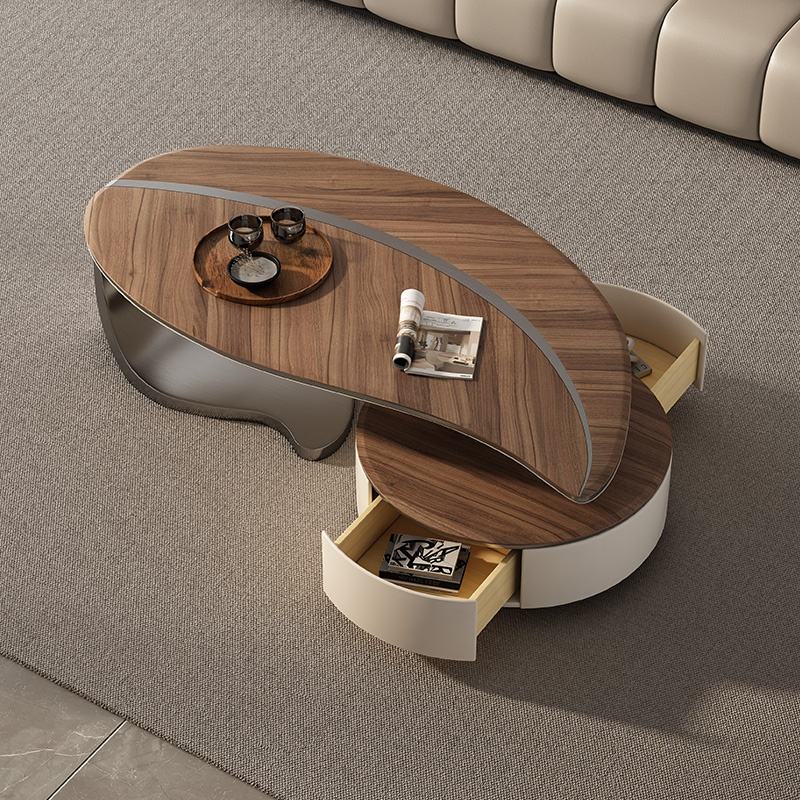 Mesa de Centro Moderna de Dise - Coffee Tea Leaf reseña y precio