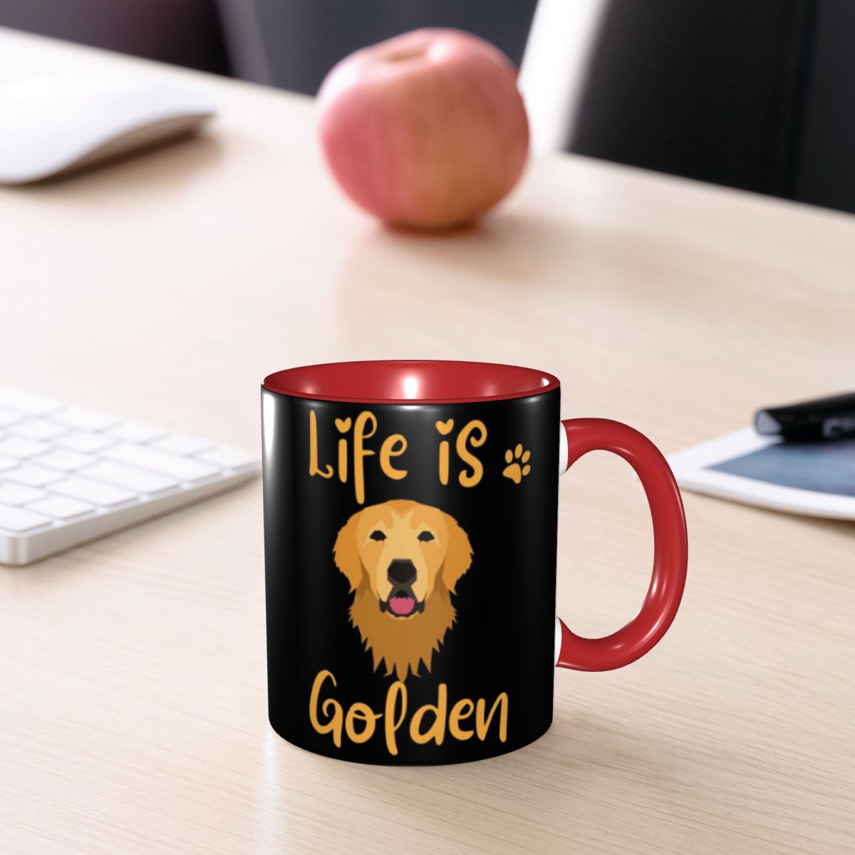 Taza con cita de GOLDEN RETRIE - Coffee And Tea Quotes Funny reseña y precio