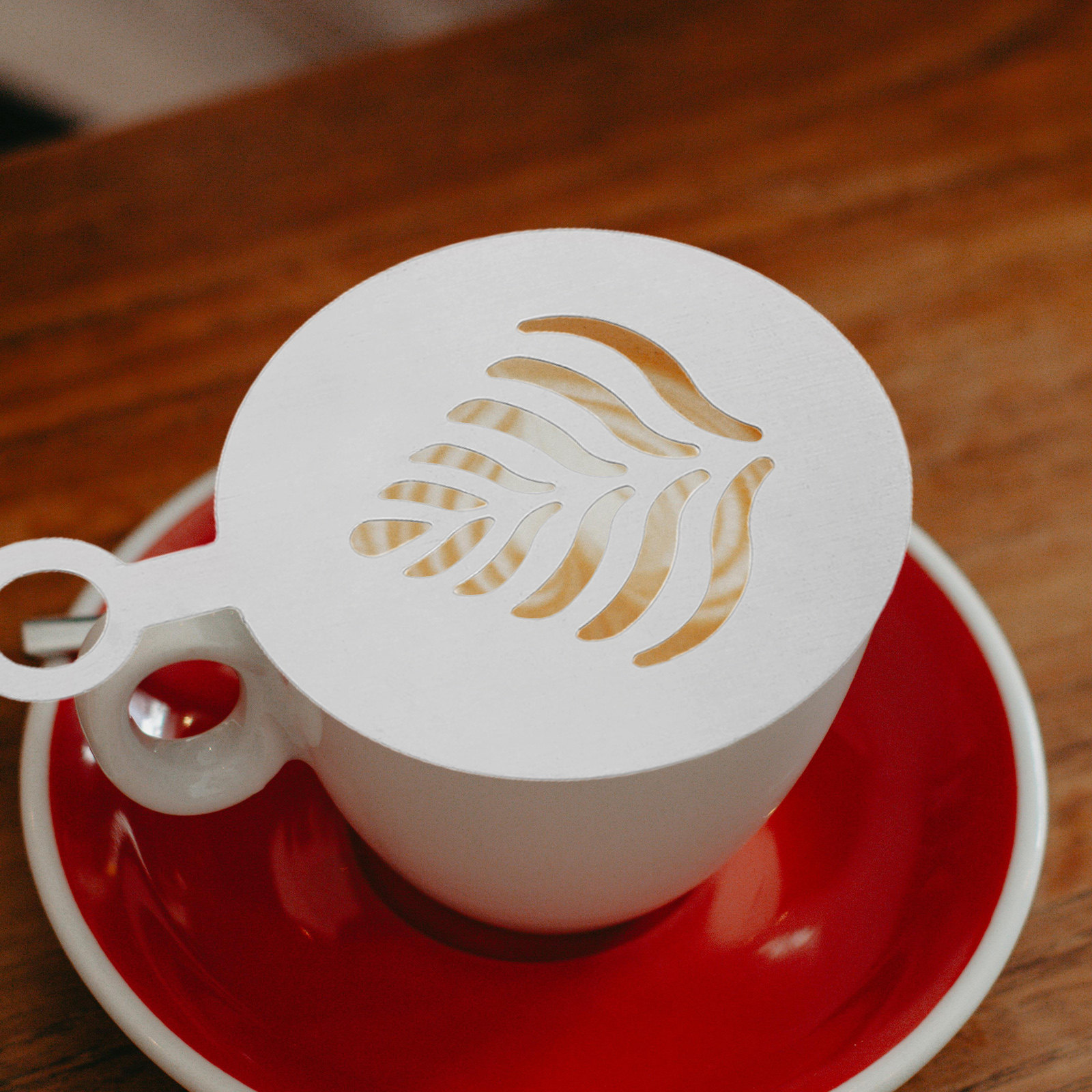 4 Plantillas de Acero Inoxidab - Coffee Stencil Art reseña y precio