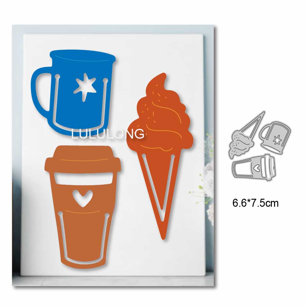 Troqueles de corte de Metal pa - Coffee Stencil Art reseña y precio