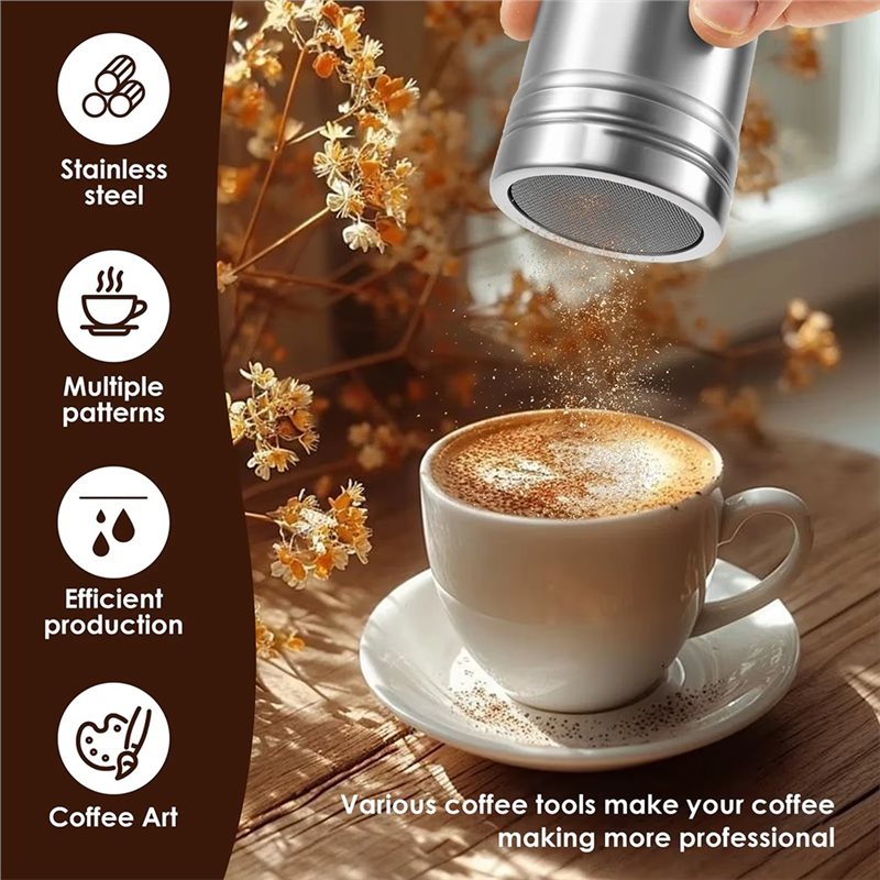 ABMH-Juego Versátil para Decor - Coffee Stencil Art reseña y precio