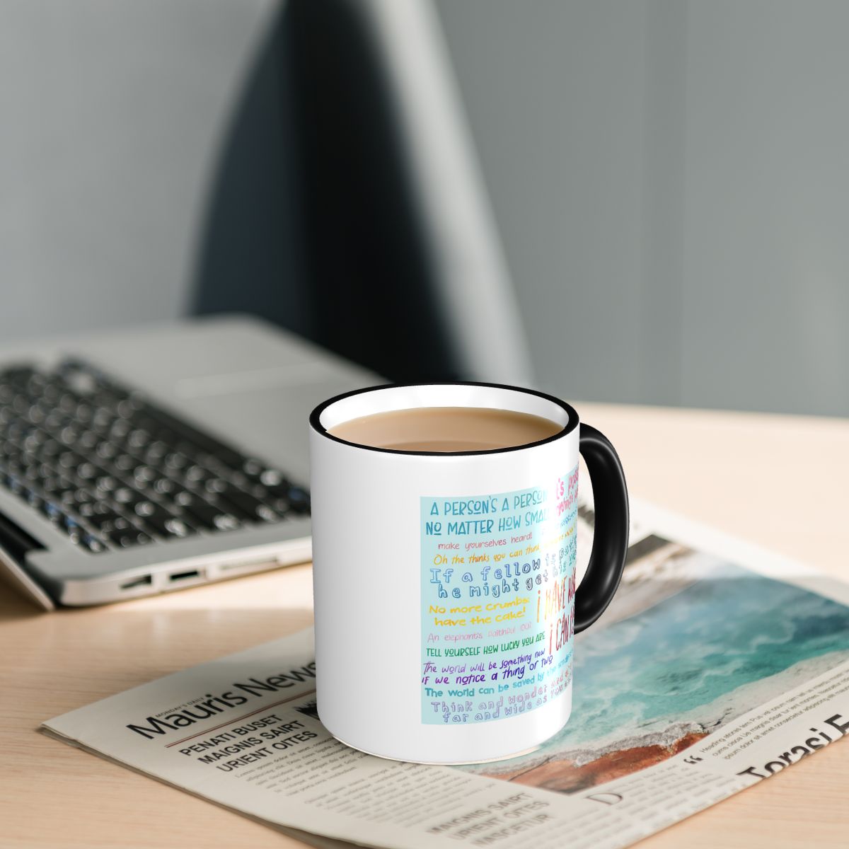 Juego de Tazas con Frases de S - Coffee And Tea Quotes Funny reseña y precio