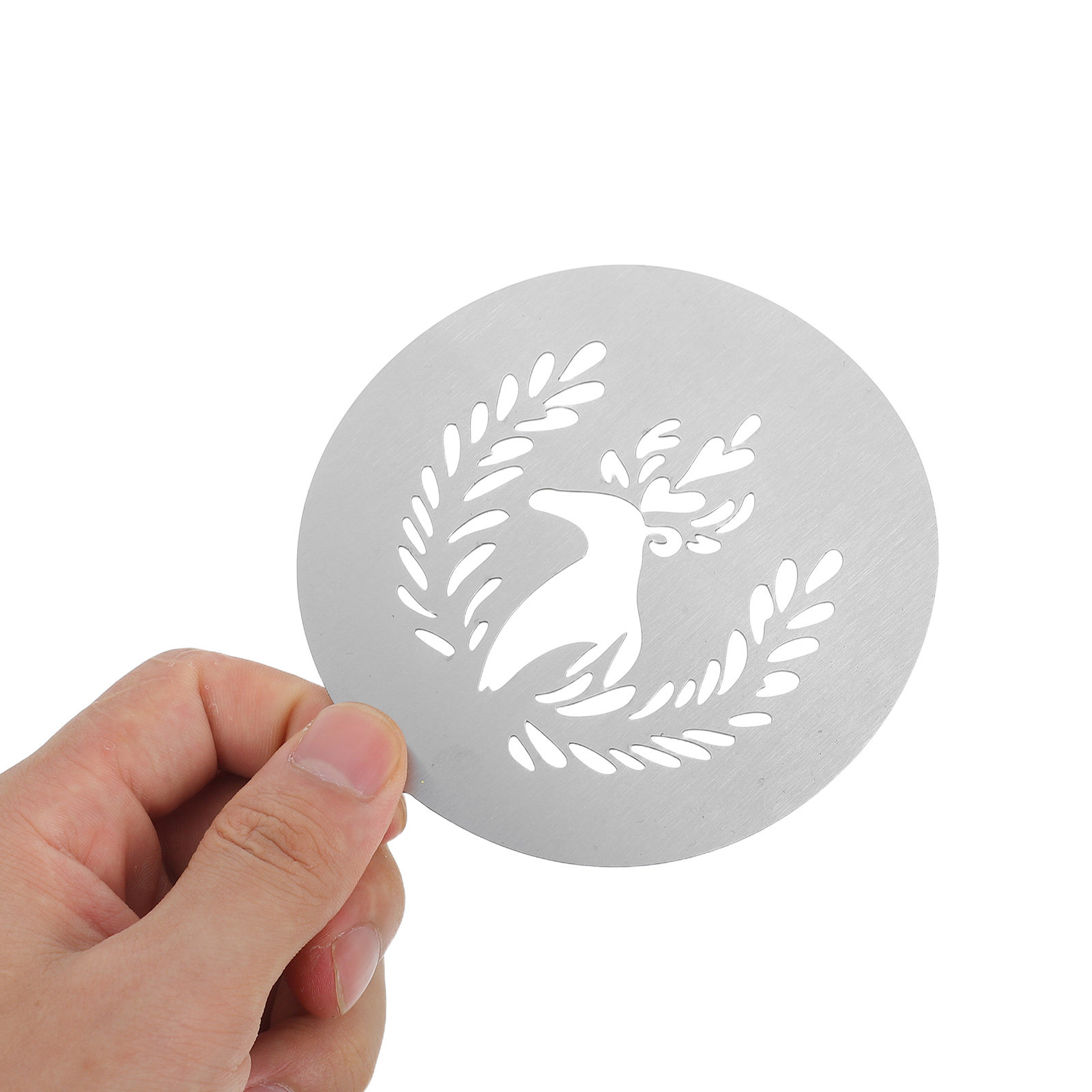 4 Plantillas de Acero Inoxidab - Coffee Stencil Art reseña y precio