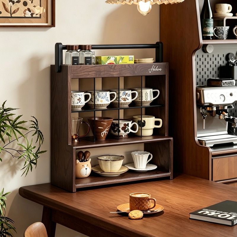 Estante de Exhibición de Mader - Coffee Tea Unit reseña y precio
