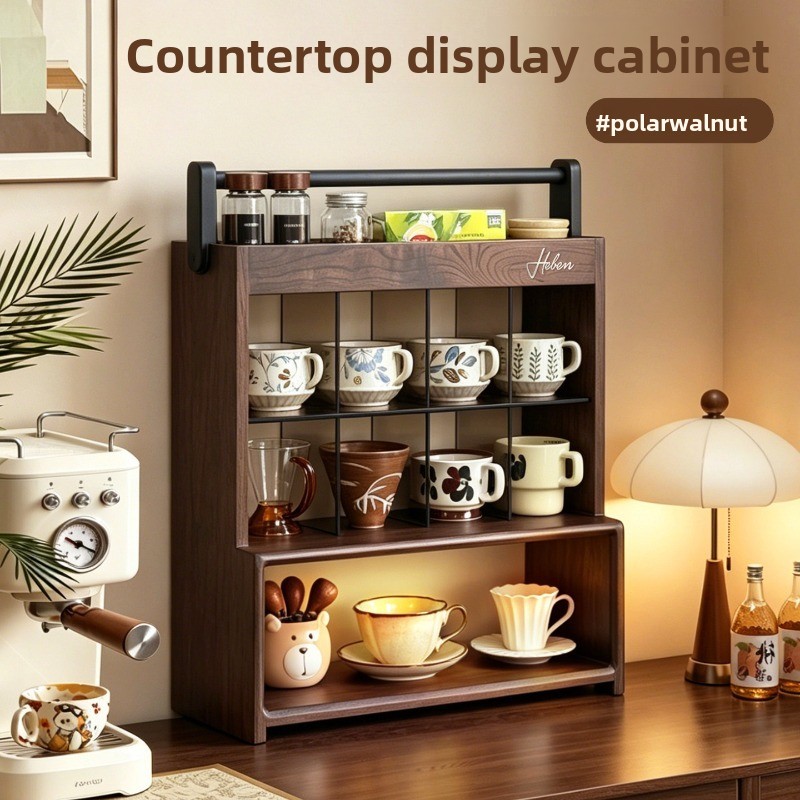 Estante de Exhibición de Mader - Coffee Tea Unit reseña y precio