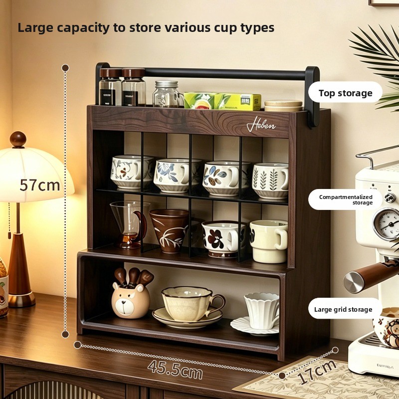 Estante de Exhibición de Mader - Coffee Tea Unit reseña y precio