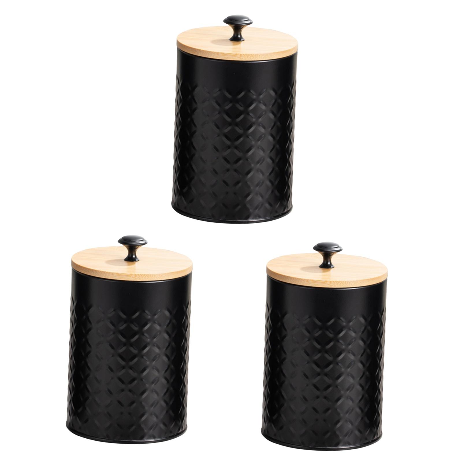 Juego de 3 recipientes para té - Coffee Tea Sugar Canisters reseña y precio