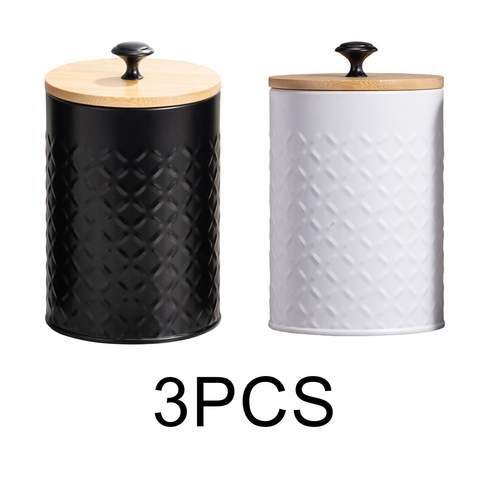Juego de 3 recipientes para té - Coffee Tea Sugar Canisters reseña y precio