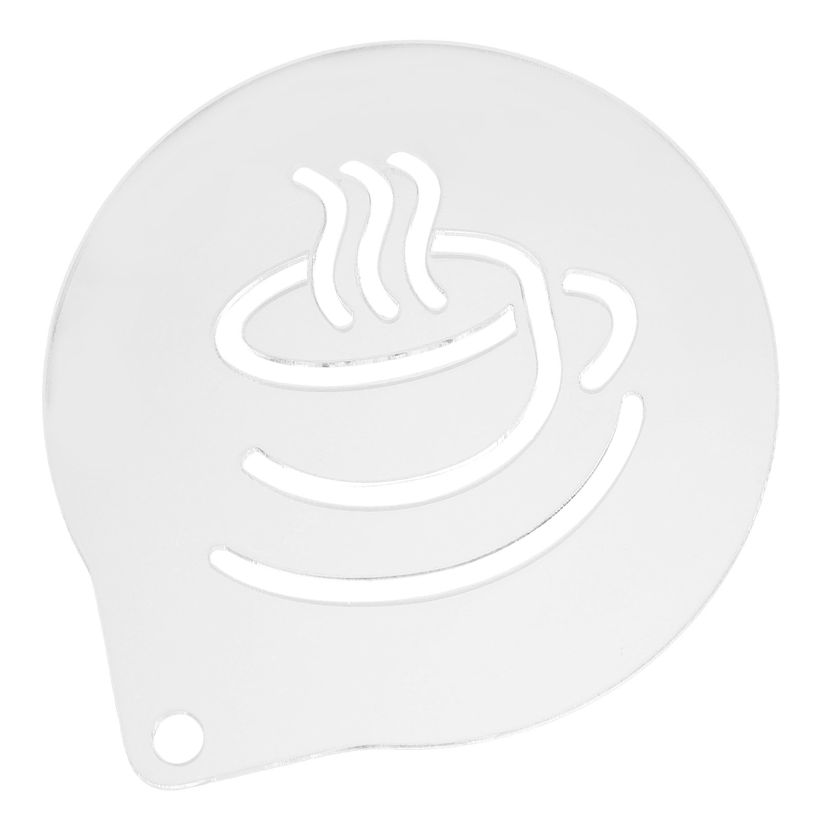 Plantilla de Acrílico Ligera p - Coffee Stencil Art reseña y precio