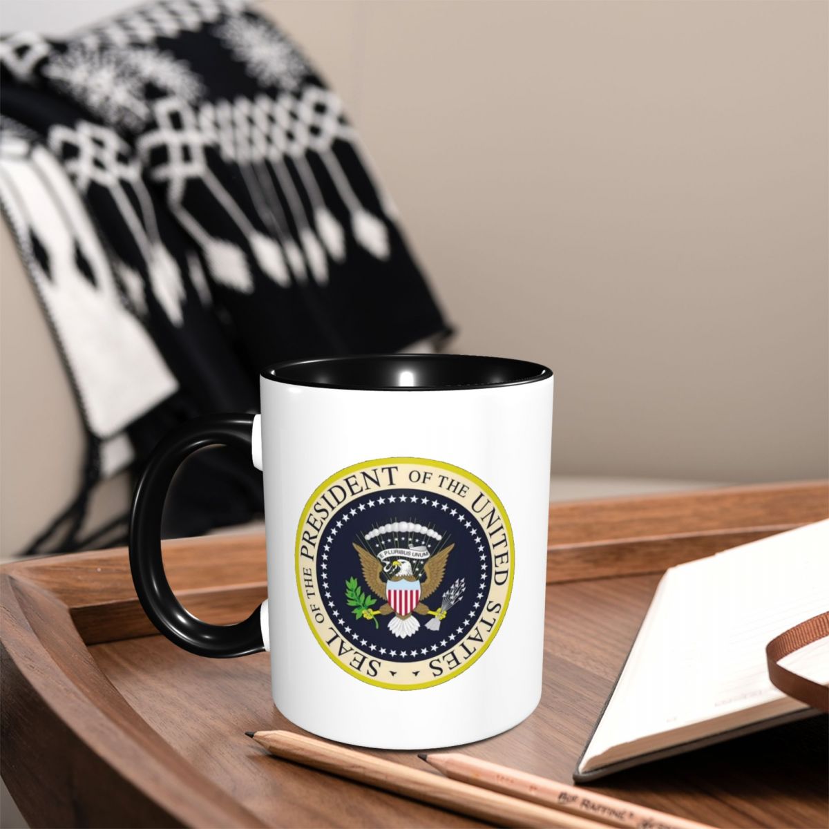 Taza con sello del presidente  - Coffee Tea Unit reseña y precio