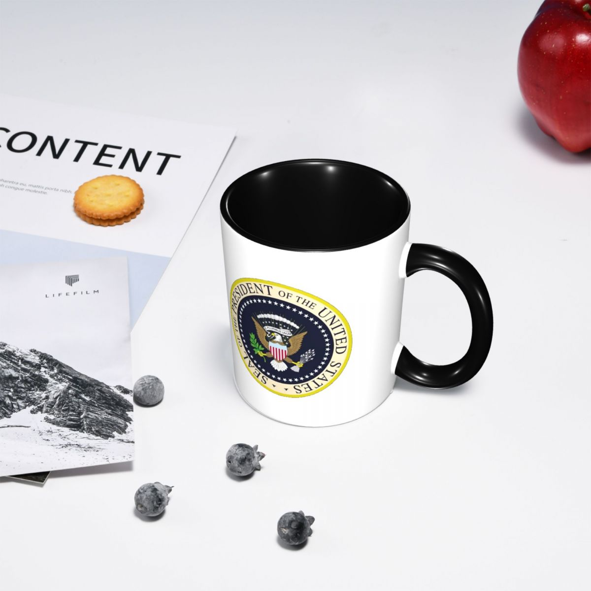Taza con sello del presidente  - Coffee Tea Unit reseña y precio