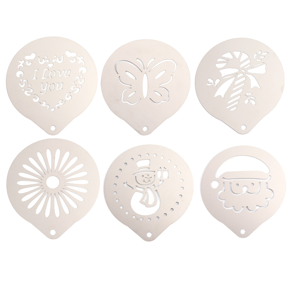 1 Juego de Plantillas para Caf - Coffee Stencil Art reseña y precio