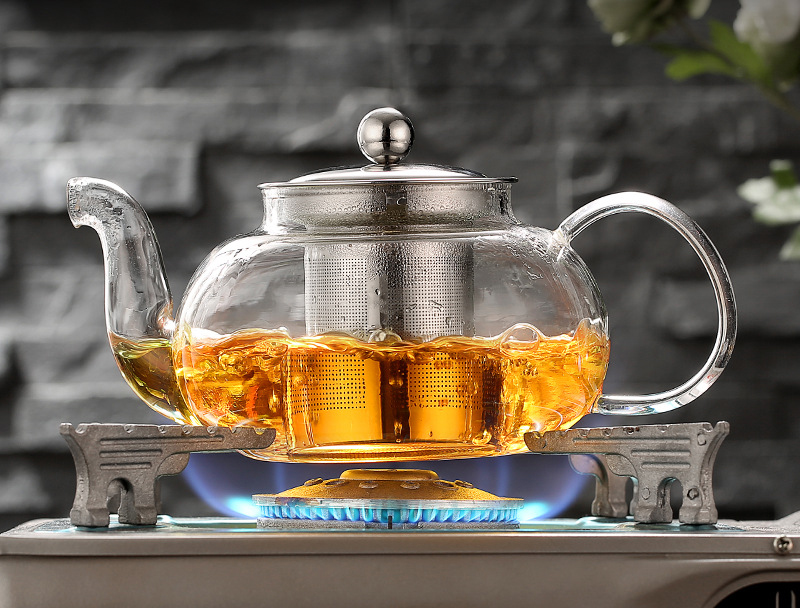 Tetera de cristal resistente a - Coffee Tea And Sugar Canister Set reseña y precio