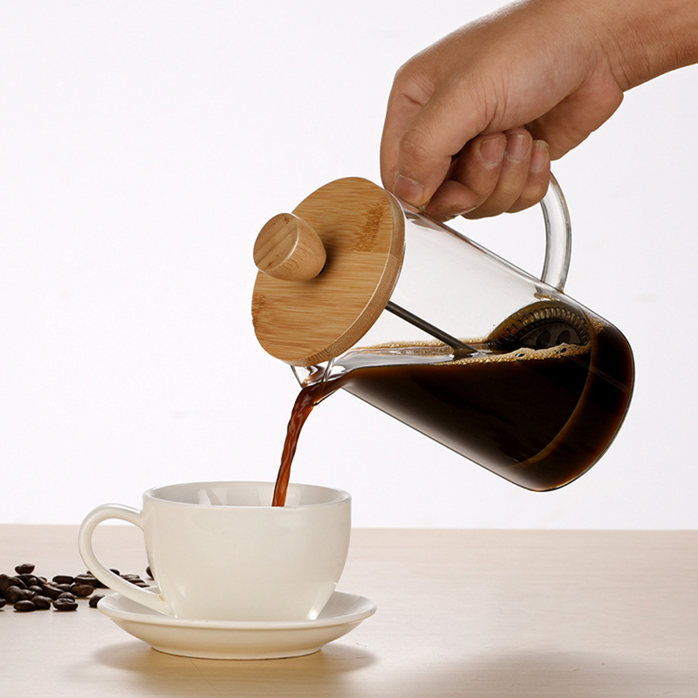 Olla de prensa de filtro franc - Coffee Tea Home reseña y precio