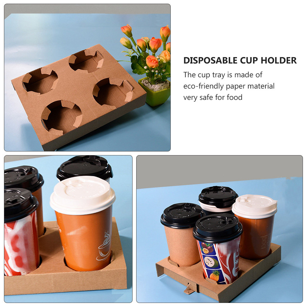 Paquete de 10 Portavasos de Pa - Coffee Tea Holders reseña y precio