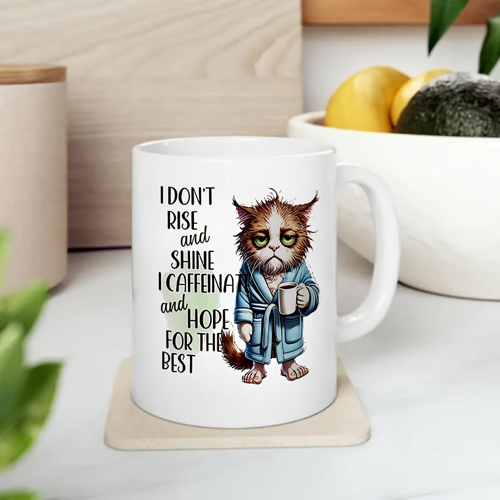 Taza Divertida con Diseño de G - Coffee And Tea Quotes Funny reseña y precio