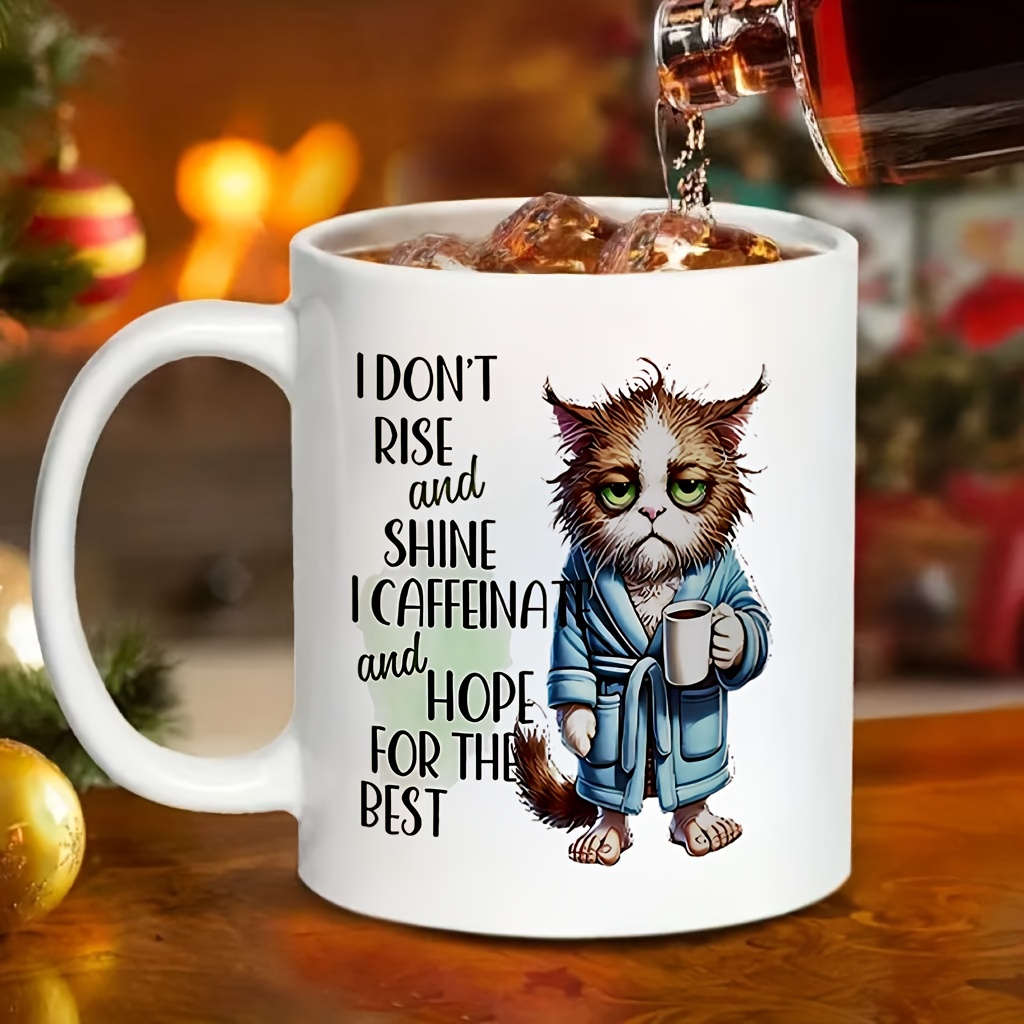 Taza Divertida con Diseño de G - Coffee And Tea Quotes Funny reseña y precio
