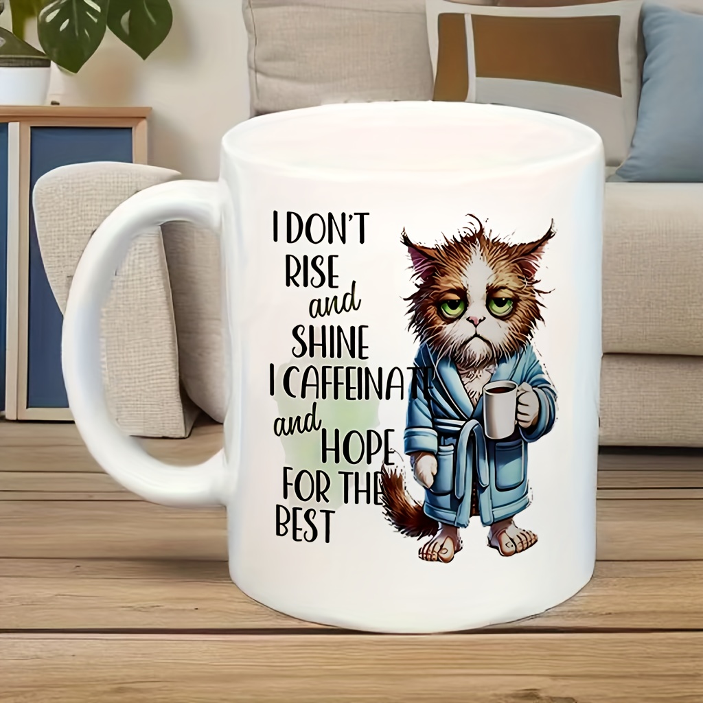Taza Divertida con Diseño de G - Coffee And Tea Quotes Funny reseña y precio