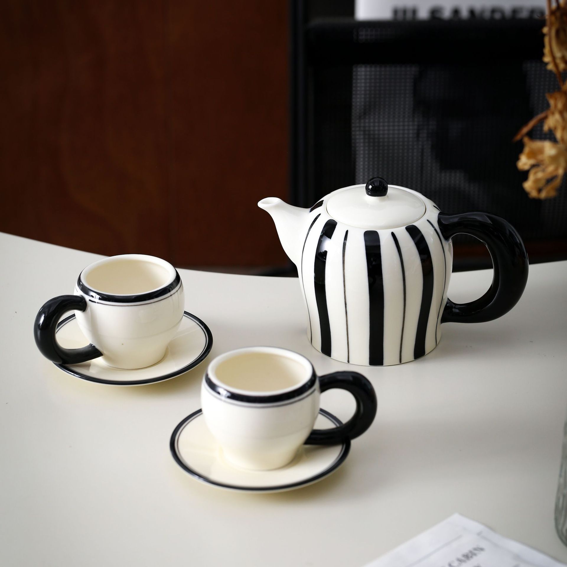 Juego de Tazas y Platillos de  - Coffee Tea Home reseña y precio