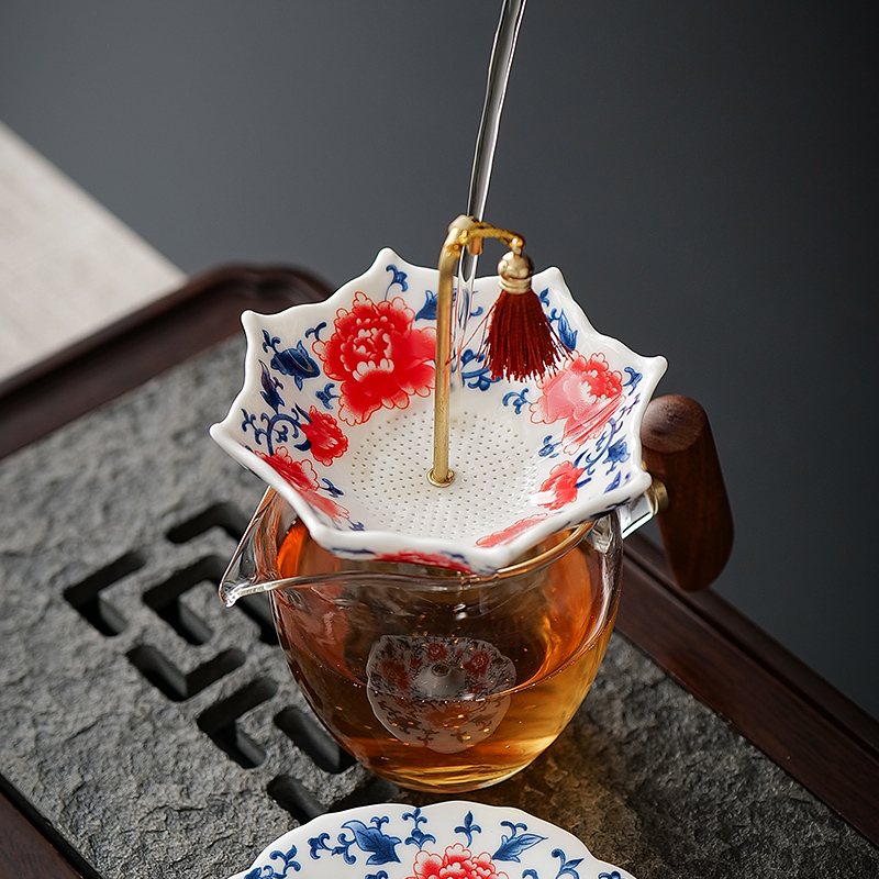Colador de Té de Cerámica en F - Coffee Tea Leaf reseña y precio