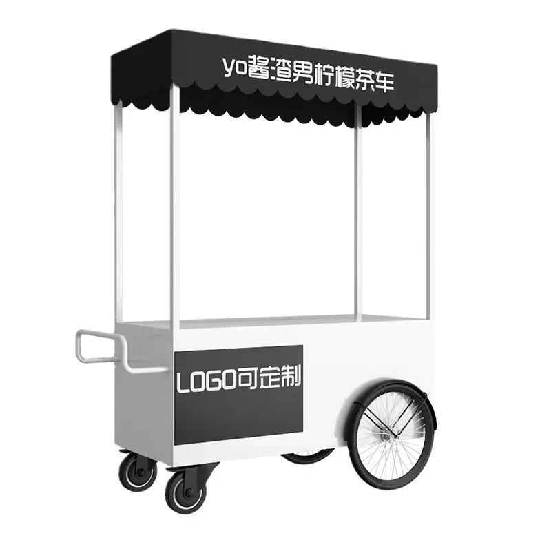 Carrito de Comida Móvil, Carri - Coffee Tea Vendor reseña y precio