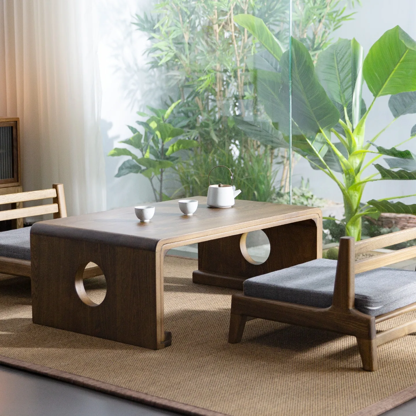 AOLIVIYA Mesa de centro plegab - Coffee Tea Unit reseña y precio