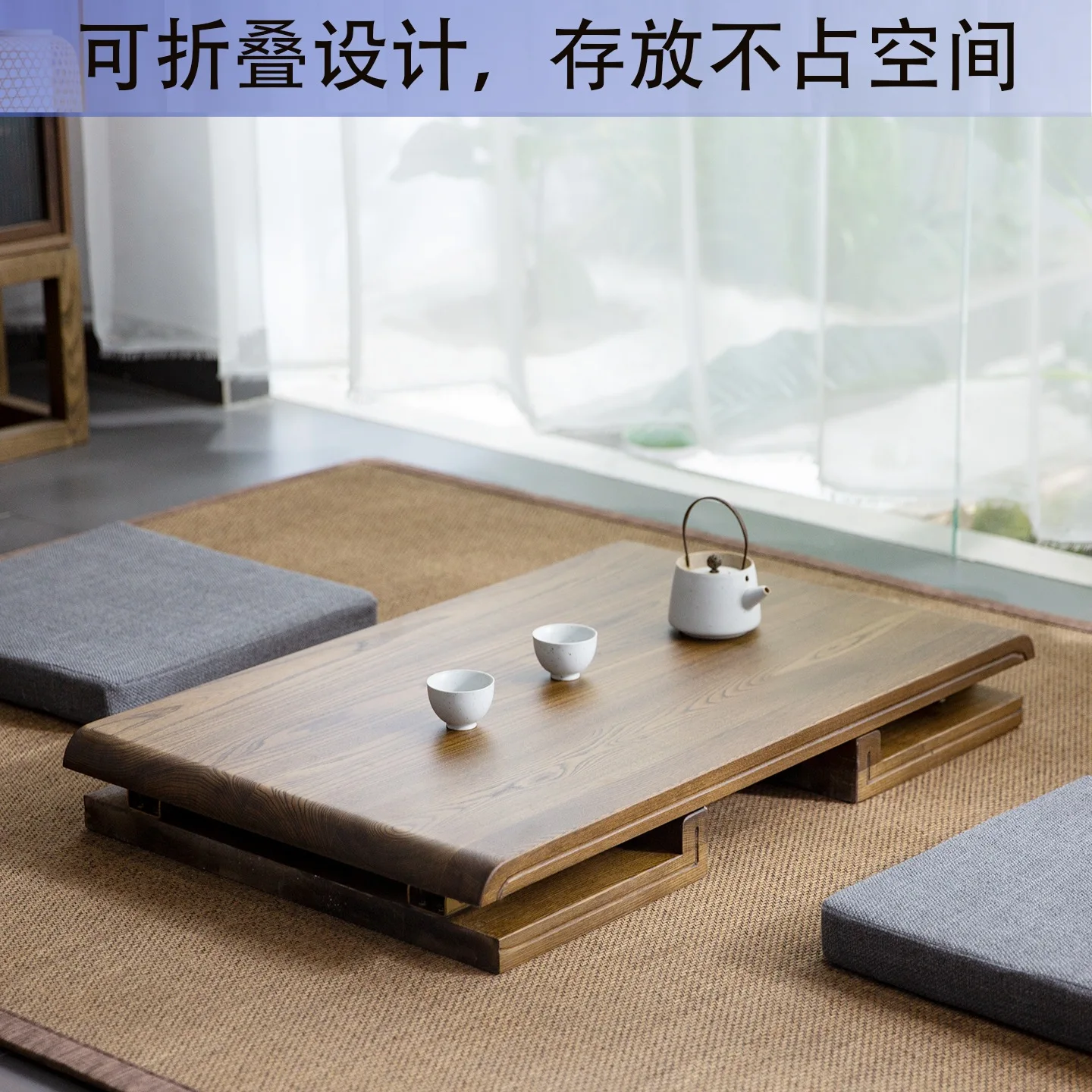 AOLIVIYA Mesa de centro plegab - Coffee Tea Unit reseña y precio