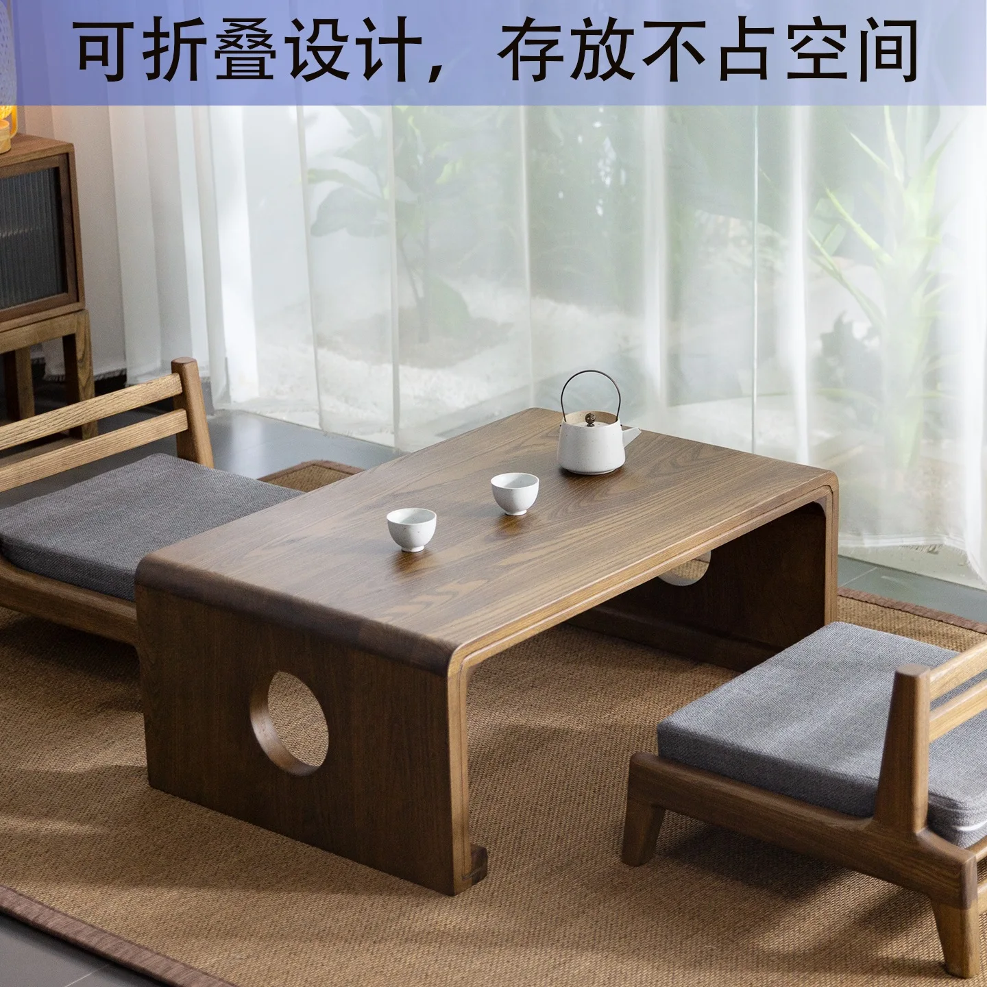 AOLIVIYA Mesa de centro plegab - Coffee Tea Unit reseña y precio